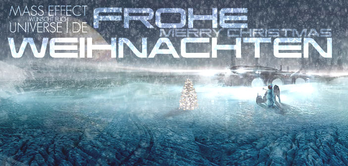 Frohe Weihnachten wünscht Mass Effect Universe